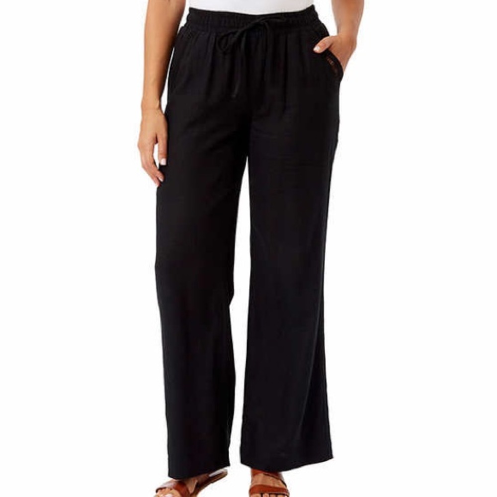 briggs ladies linen blend pants